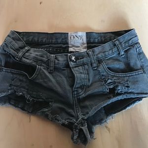 One Teaspoon Trash Whores Shorts